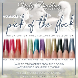 "PICK OF THE FLOCK" - YVONNE'S COLORED ACRYLIC COLLECTION - Home of Deva Suriname